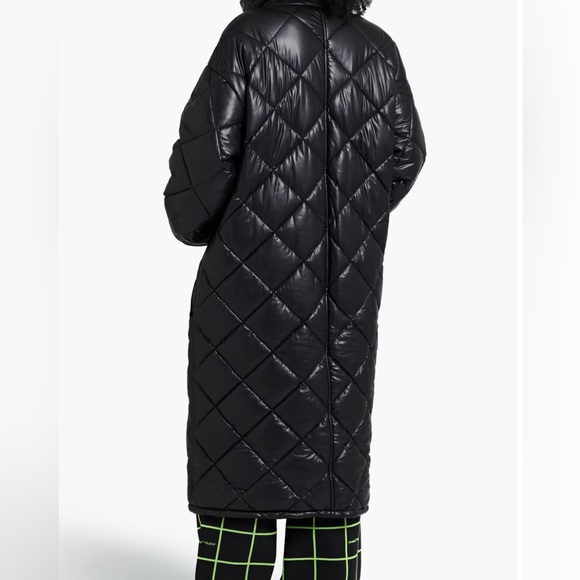 STAND STUDIO Sage quilted faux leather coat - Picture 3 of 4